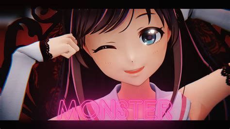 mmd monster full motion|怪物 モーション .